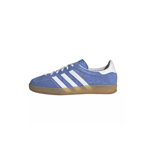 Baskets Adidas Originals Gazelle Indoor - Bleu Et Blanc
