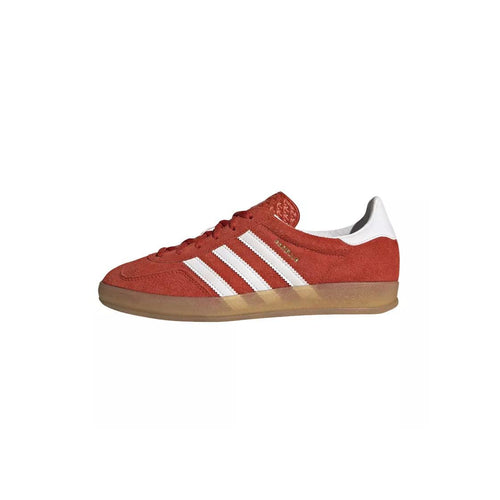 Baskets Adidas Originals Gazelle Indoor - Orange, Blanc.