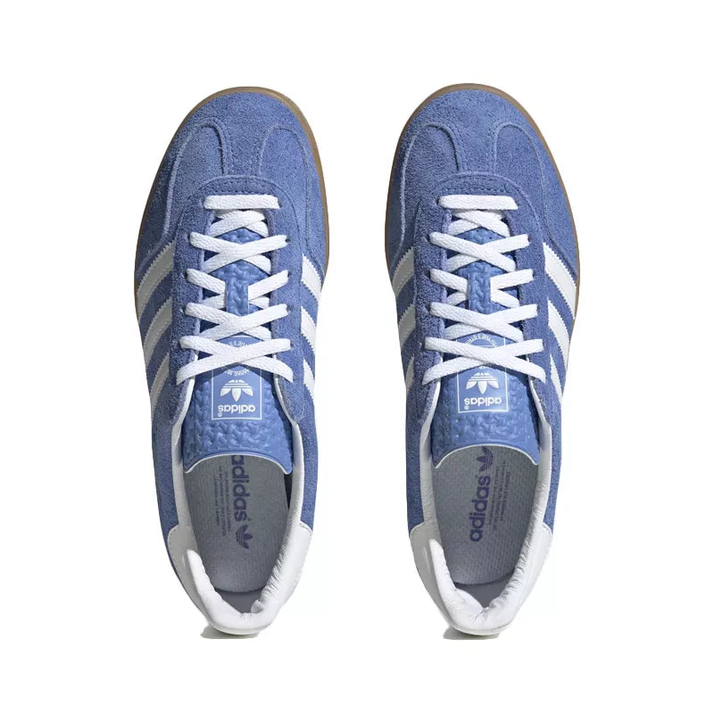Adidas Originals Gazelle Indoor Sneakers - Blue And White