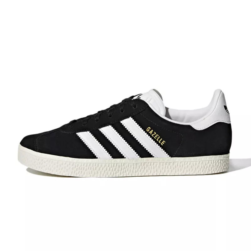 Adidas Originals Gazelle Sneakers - Black, White.