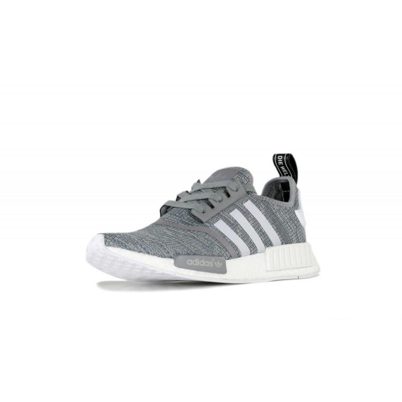 Adidas Originals NMD R1 Trainers - Grey and White