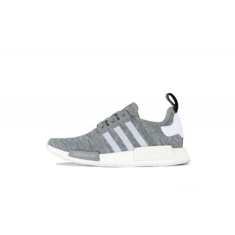 Adidas Originals NMD R1 Trainers - Grey and White