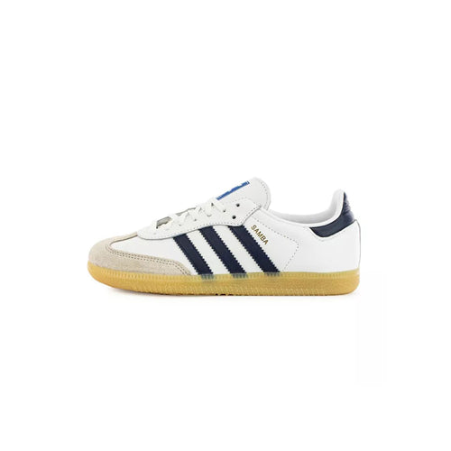 Baskets Originals Samba Og Junior - Blanc, Bleu Marine.