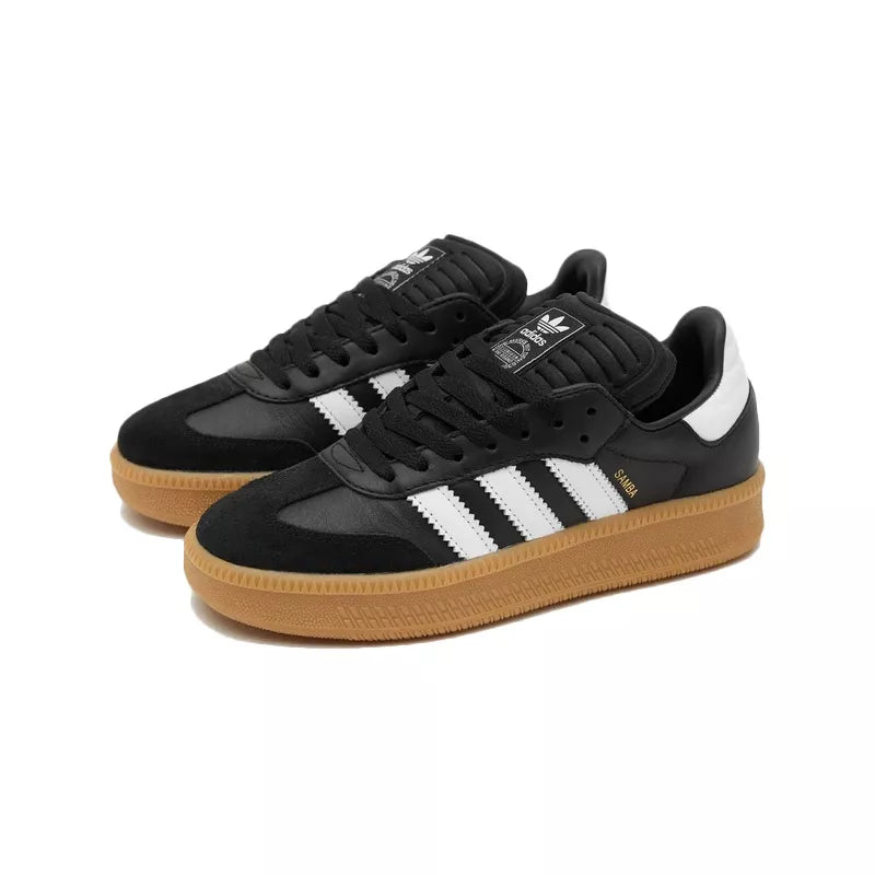 Zapatillas originales Samba Xlg Junior - Blanco, Negro, Marrón.