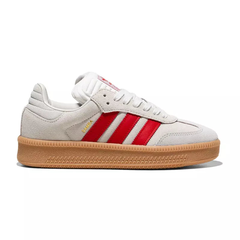 Baskets Adidas Originals Samba Xlg - Gris, Rouge, Gum