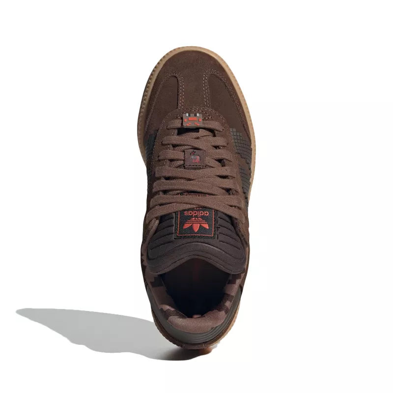 Adidas Originals Samba Xlg X Minecraft Sneakers - Brown Beige/Ecru