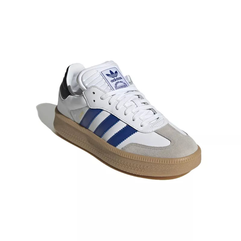 Baskets Adidas Originals Samba Xlg - Blanc/Bleu Royal/Gum