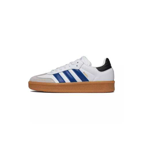 Baskets Adidas Originals Samba Xlg - Blanc/Bleu Royal/Gum