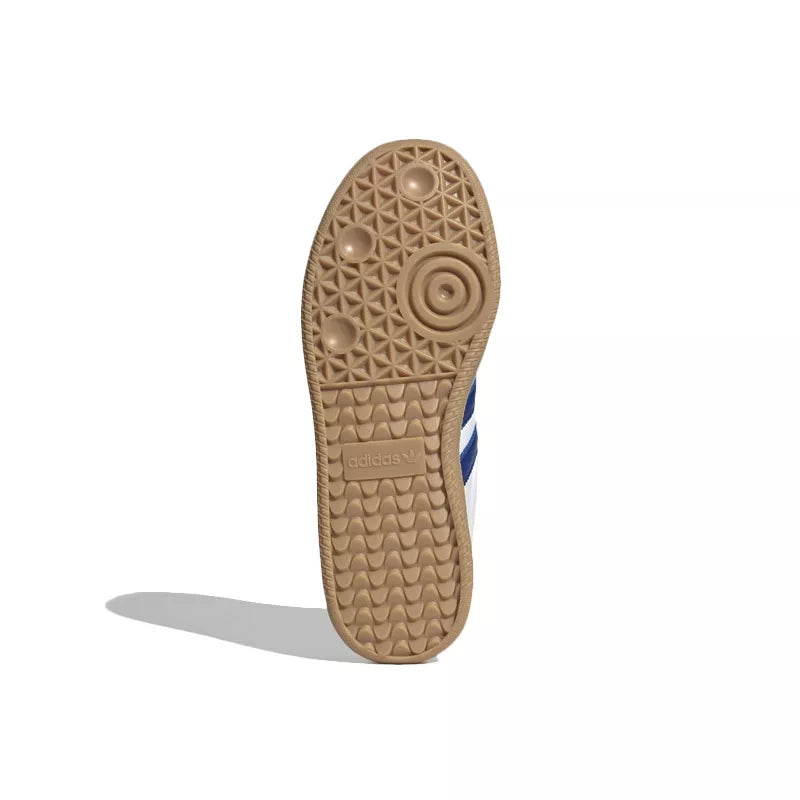 Baskets Adidas Originals Samba Xlg - Blanc/Bleu Royal/Gum