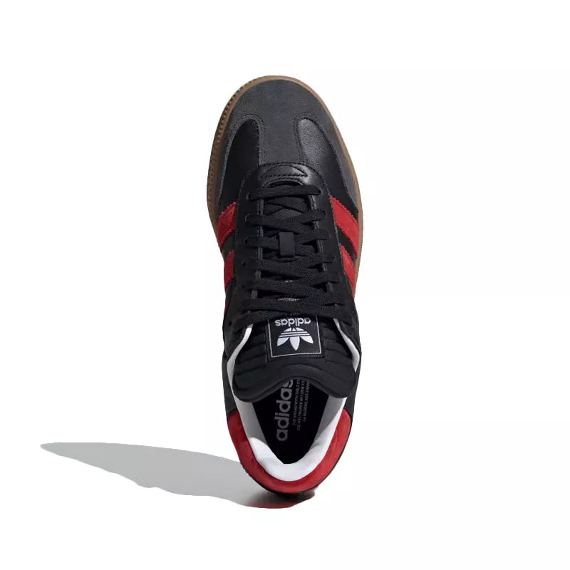 Baskets Adidas Originals Samba Xlg - Noir Et Rouge