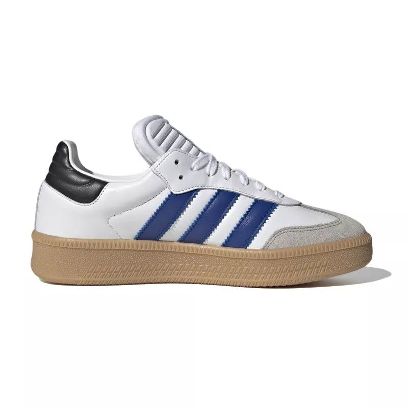Baskets Adidas Originals Samba Xlg - Blanc/Bleu Royal/Gum