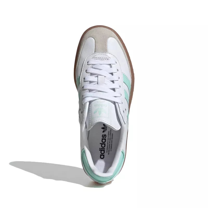 Baskets Adidas Originals Sambae - Blanc/Vert