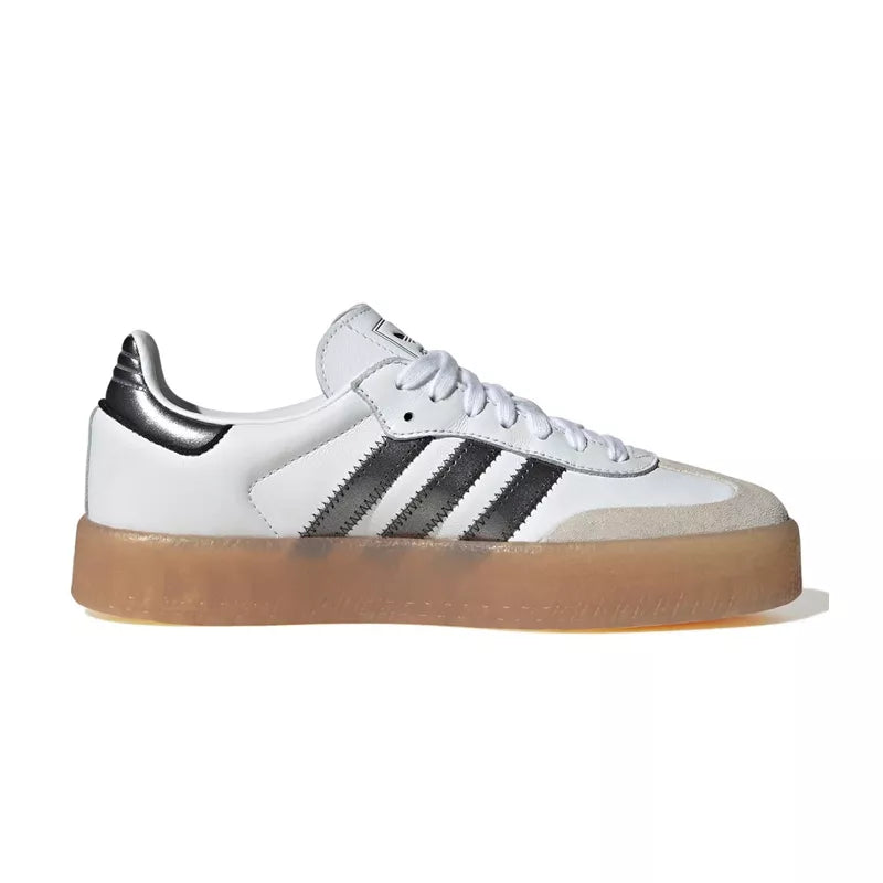 Baskets Adidas Originals Sambae - Blanc, Noir, Gum