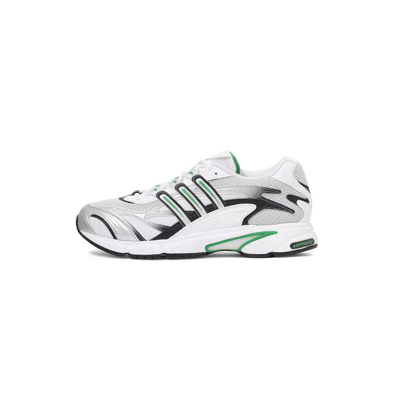 Baskets Adidas Originals Temper Run 2 - Blanc, Argent, Vert, Noir