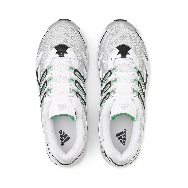 Baskets Adidas Originals Temper Run 2 - Blanc, Argent, Vert, Noir