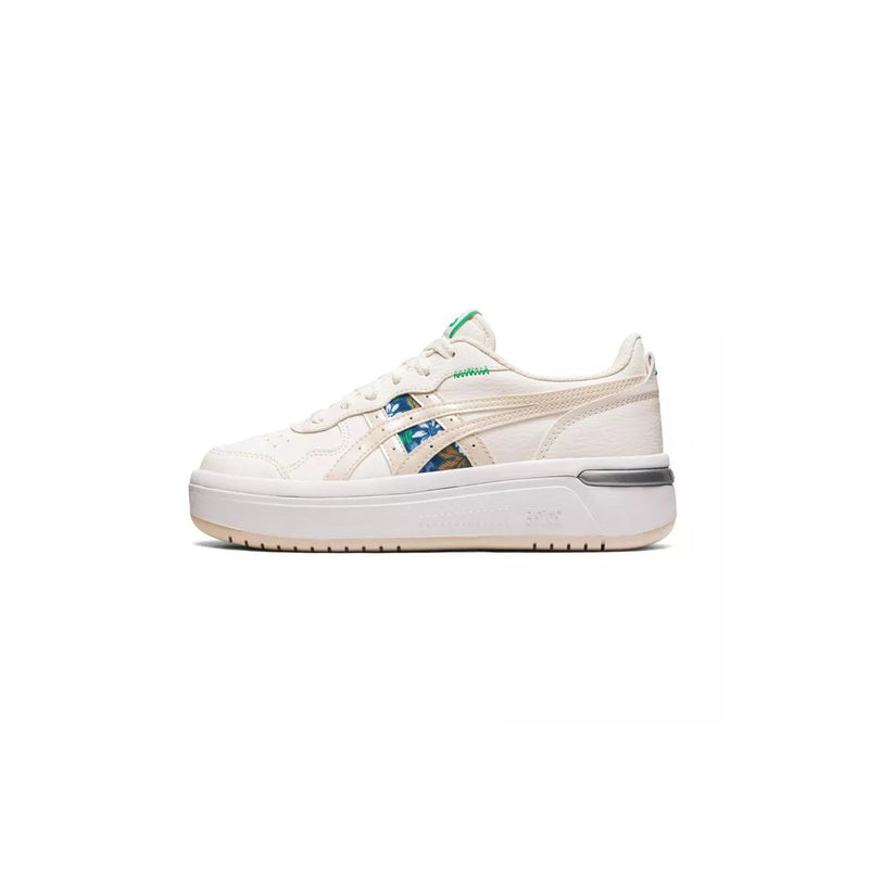 Baskets Asics Japan S St - Blanc Et Beige - Femme