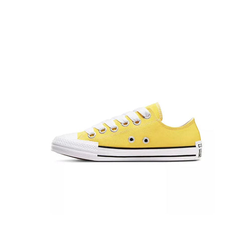 Baskets Converse All Star Canvas Ox - Jaune, Blanc