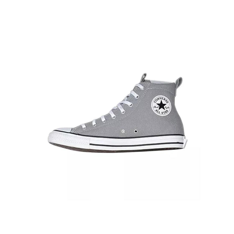 Baskets Converse All Star Hi Outdoor Canvas - Gris Et Blanc