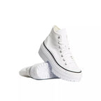 Baskets All Star Lugged Heel Plateforme - Blanc/Noir