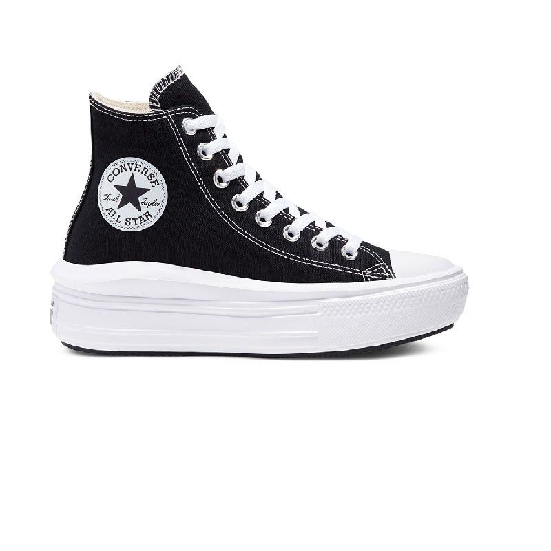 Zapatillas All Star Move con plataforma - Negro