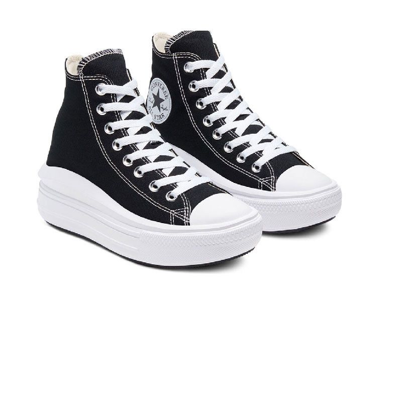 Zapatillas All Star Move con plataforma - Negro