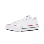 Sneaker Converse Canvas All Star Lift Hi Jr - Bianco Blu