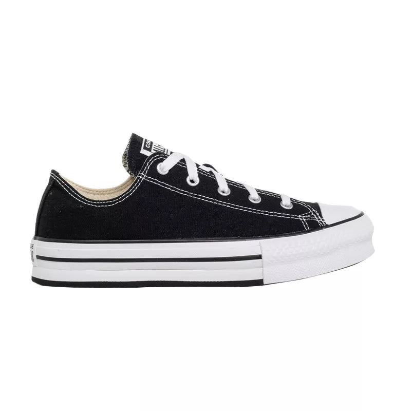 Baskets Canvas All Star Lift Hi Jr - Noir/Blanc