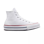 Zapatillas Converse Canvas All Star Lift Hi Jr - Blanco/Azul