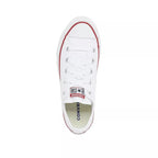 Sneaker Converse Canvas All Star Lift Hi Jr - Bianco Blu