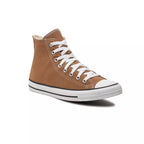 Canvas Hi Sneakers - Brown