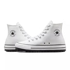 Zapatillas altas City Trek de lona - Blanco