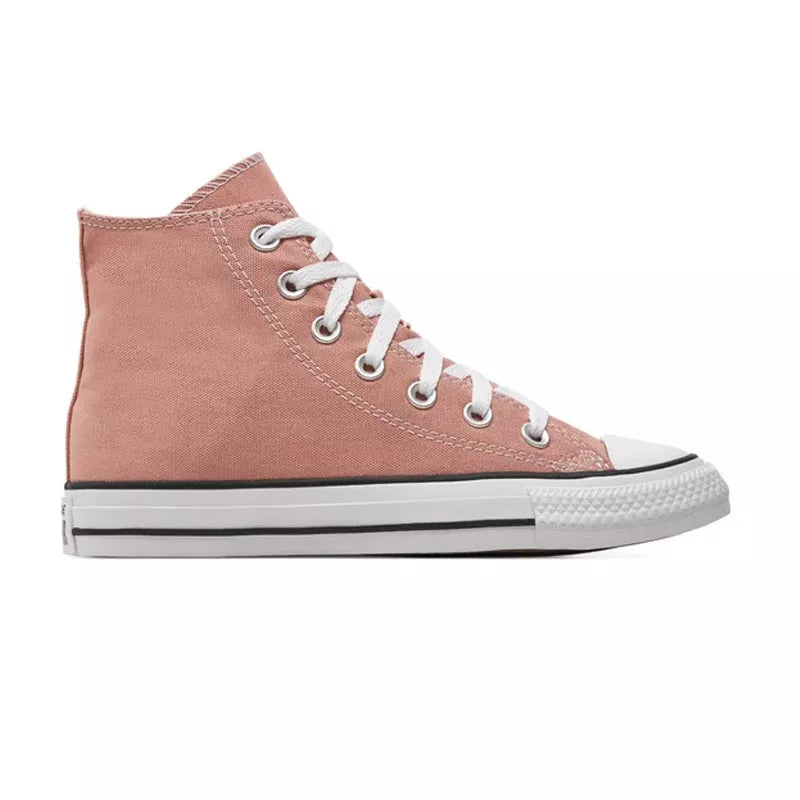 Baskets Canvas Hi - Rose/Marron