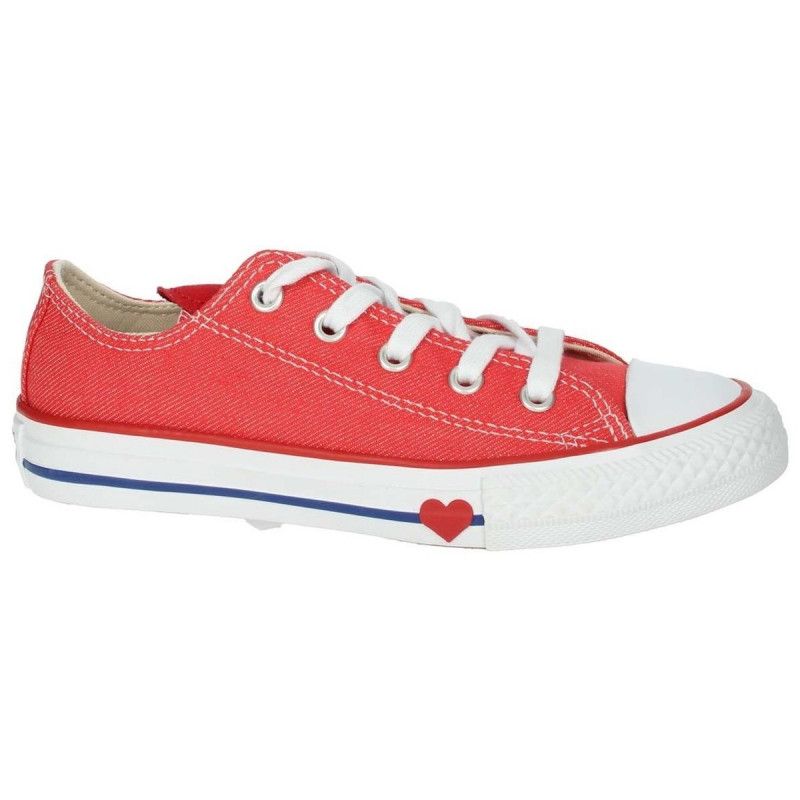 Baskets Canvas Ox - Rouge