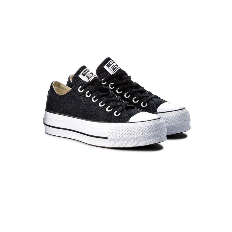 Converse Chuck Taylor All Star Lift Low Top Sneakers - Black/White