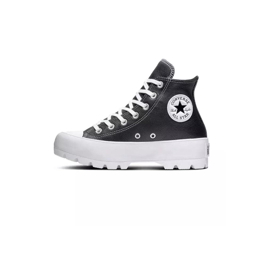 Baskets Converse Chuck Taylor All Star Lugged Leather - Noir, Blanc.