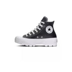 Baskets Converse Chuck Taylor All Star Lugged Leather - Noir, Blanc.