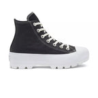 Baskets Converse Chuck Taylor All Star Lugged Leather - Noir, Blanc.