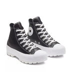 Baskets Converse Chuck Taylor All Star Lugged Leather - Noir, Blanc.
