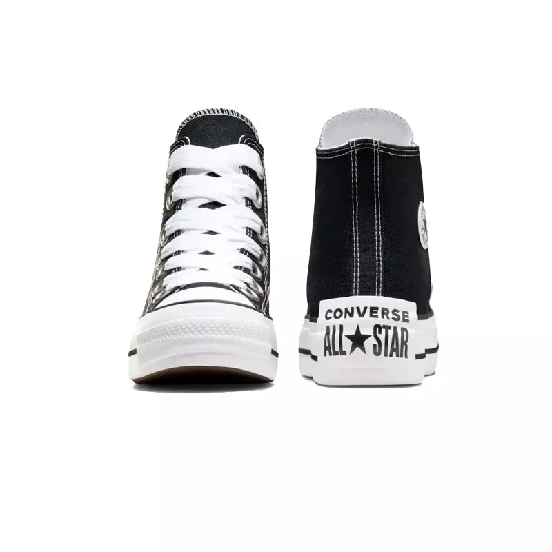 Zapatillas Converse Hi All Star Lift - Negro/Blanco