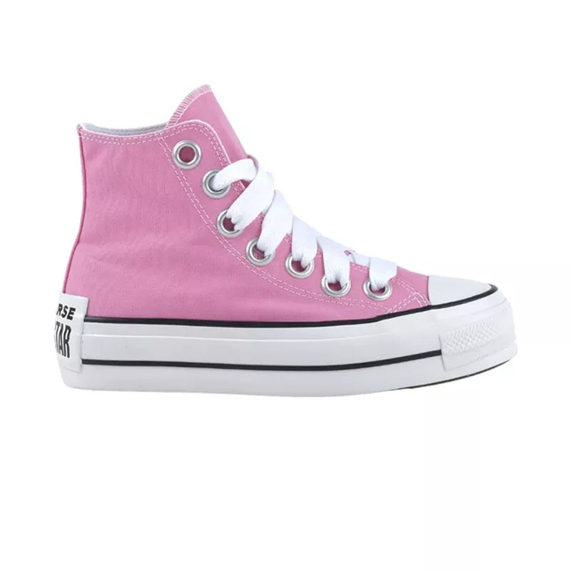 Baskets Converse Hi All Star Lift - Rose/Blanc