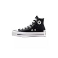 Zapatillas Converse Hi All Star Lift - Negro/Blanco