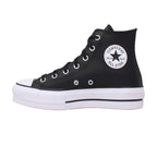 Baskets Plateforme Cuir Hi - Noir