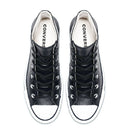 Baskets Plateforme Cuir Hi - Noir