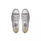 Platform Canvas Hi Trainers - Grey