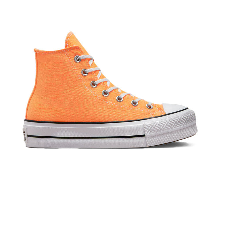 Baskets Platforme Canvas Hi - Orange