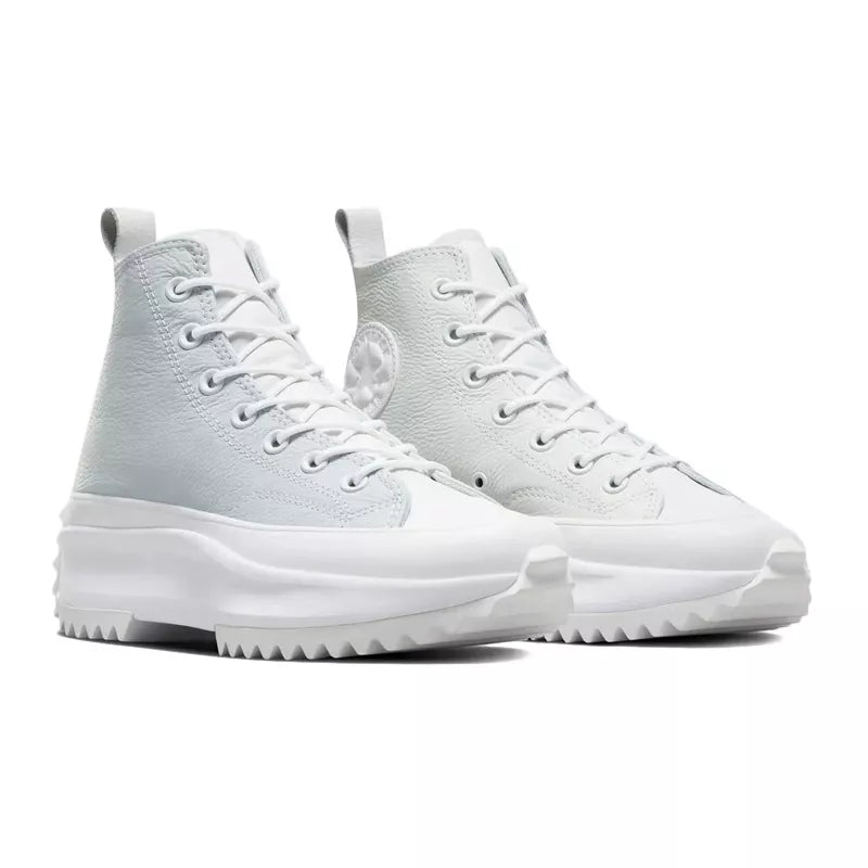 Baskets Run Star Hike Hi Cuir - Bleu Ciel