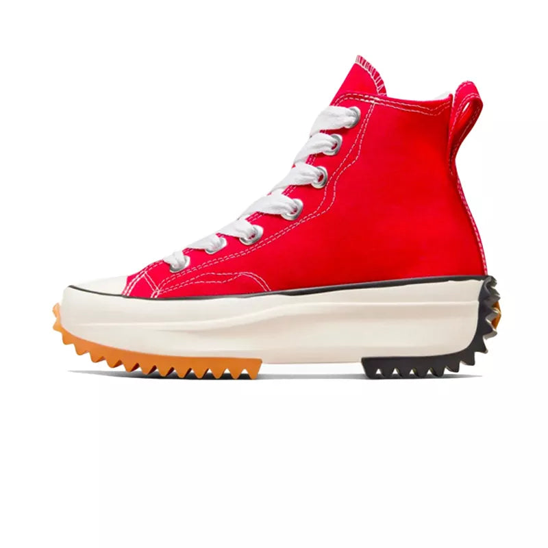 Converse Run Star Hike Hi Sneakers - Red/White