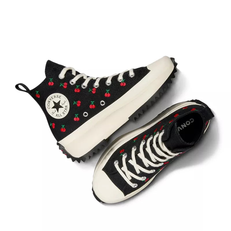 Zapatillas altas Run Star Hike - Negro y rojo