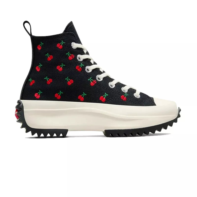 Zapatillas altas Run Star Hike - Negro y rojo