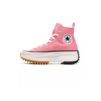 Converse Run Star Hike Hi Sneakers - Pink/White
